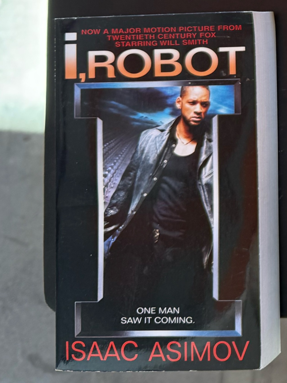 I, Robot by Isaac Asimov - Black & Red Hardcover/ Paperback Cover